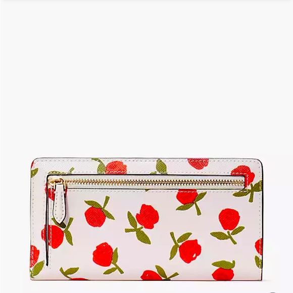 NWT Kate Spade Dana floral tote with matching bifold wallet - Picture 13 of 15